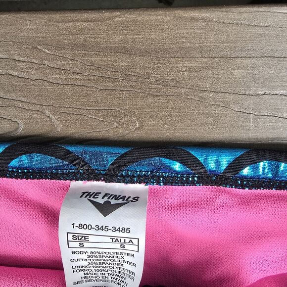 The Finals Mermaid Bikini Turquoise Bikini Sz S New - Picture 3 of 3